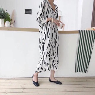 Đầm sơ mi dài [kèm hình chụp thật]