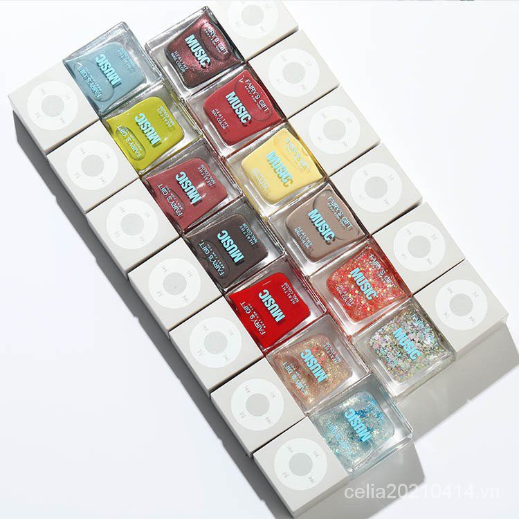 [Hàng mới về] Sơn móng tay nhanh khô không bị rách phong cách Nhật Bản chất lượng cao