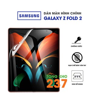 Dán màn hình chính Samsung Galaxy Z Fold 2 full viền PPF cao cấp dẻo trong suốt - Dán màn hình Samsung Z Fold 2