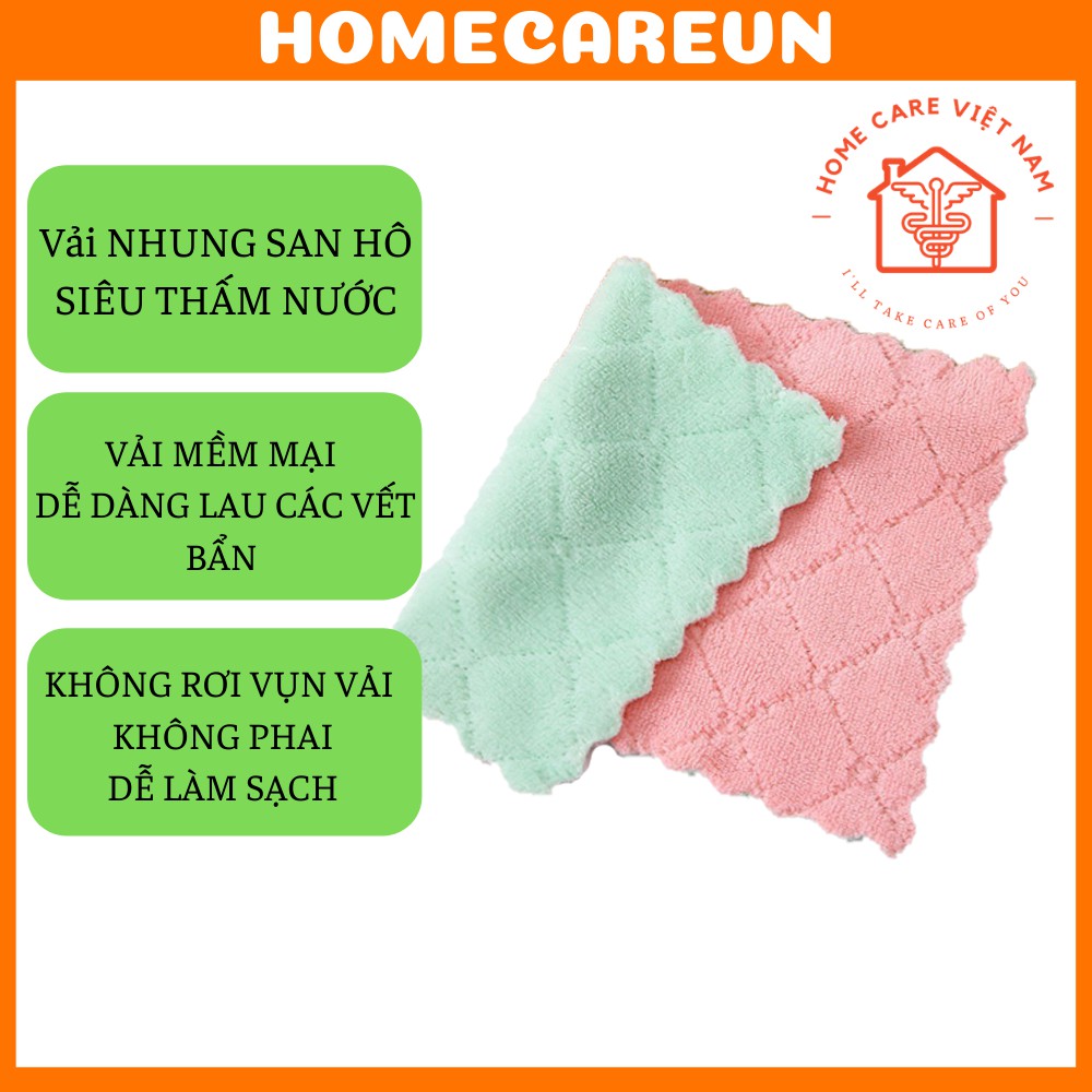 Khăn lau bếp hai mặt thấm hút nhanh đa năng - tiện dụng hơn khăn giấy vệ sinh gấu trúc kháng khuẩn mềm mịn