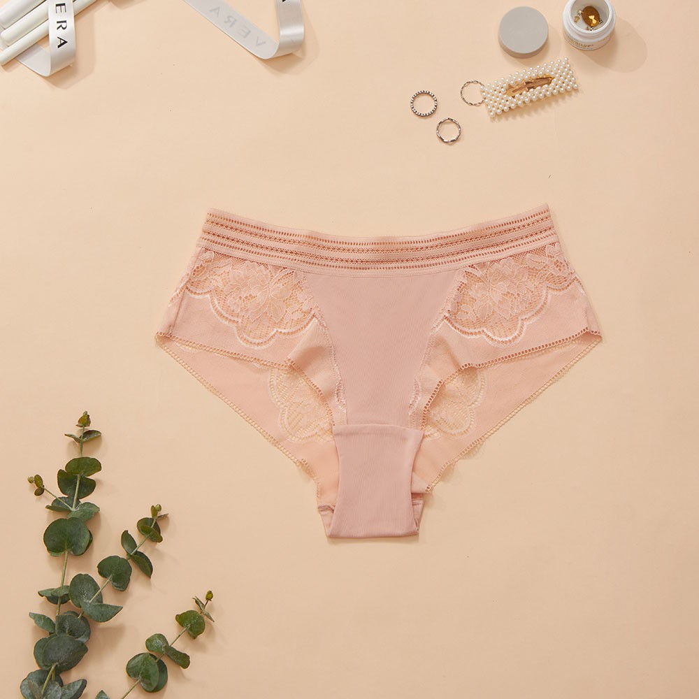 Quần lót VERA lưng cao phối ren - 0395 | BigBuy360 - bigbuy360.vn