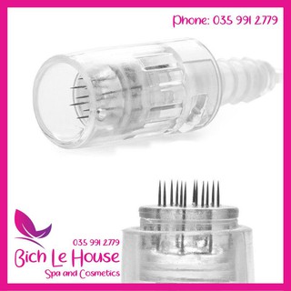 [RẺ VÔ ĐỊCH 20 ĐẦU KIM 12] - Đầu kim 12 trắng cho máy lăn kim DrPen, Mym - Thẩm mỹ BICO