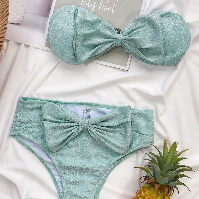 Bikini hình nơ thời trang lấp lánh cho nữ | BigBuy360 - bigbuy360.vn