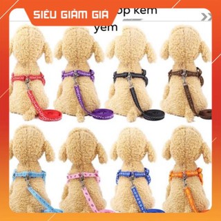 Dây Dắt Dạng Yếm Cho Chó Mèo zubumshop