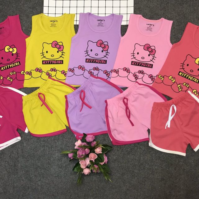 Bộ helo kitty ho bé gái