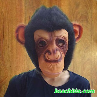 Mặt nạ da khỉ Lazy song mặt nạ khỉ cao su