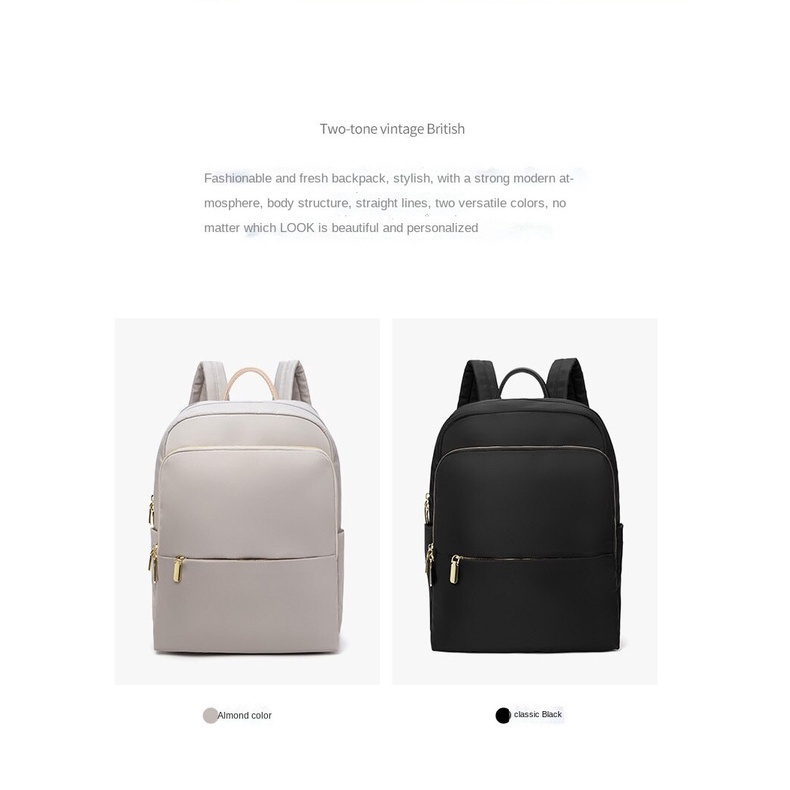 Túi Đựng laptop 14 inch Bằng Vải oxford Chống Nước Chống Trộm Sức Chứa Lớn Cho Nữ