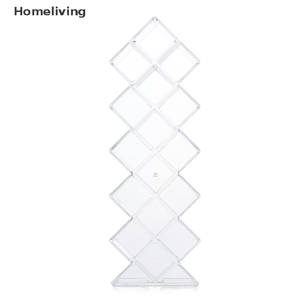 Khay Nhựa Acrylic Trong Suốt 16 / 24 Ngăn Đựng Son Môi Tiện Dụng