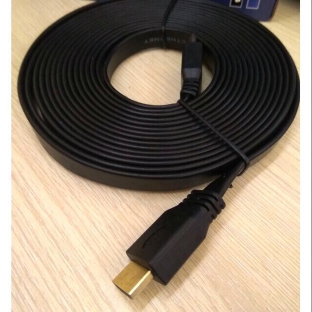 DÂY HDMI DẸP 1.5m/ 3m / 5m / 10m / 15m / 20m - chuẩn 1.4 FULL HD - New