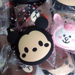 Túi Đeo Chéo Silicon Mickey