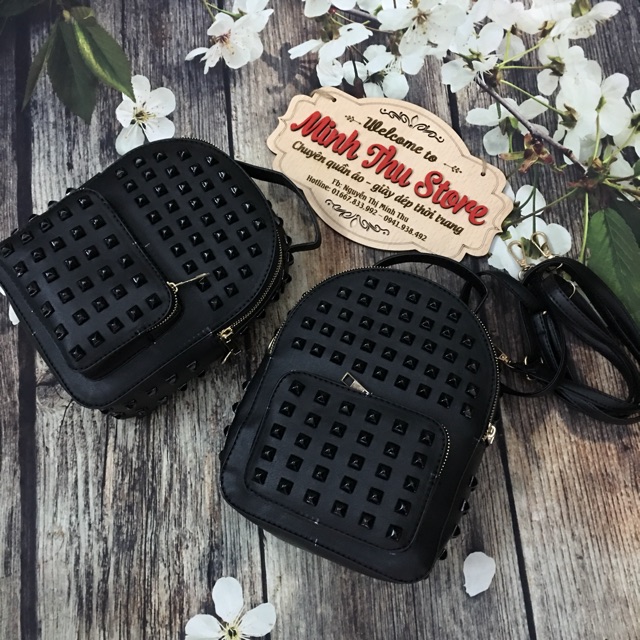 [FOLLOW SHOP] Balo đinh tán