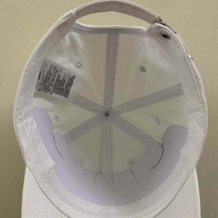 Mũ lưỡi trai, Nón kết xuất khẩu Zeni Store Adi.das trắng logo đen thêu chữ nổi Siêu HOT Freeship, Full Hộp