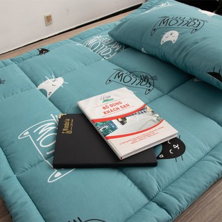 Bộ Nệm Cho Bé Đi Học RioTex- Bộ Gối Nệm Kháng Khuẩn, Mềm Mại, Không Xẹp Lún- 80x120x3cm