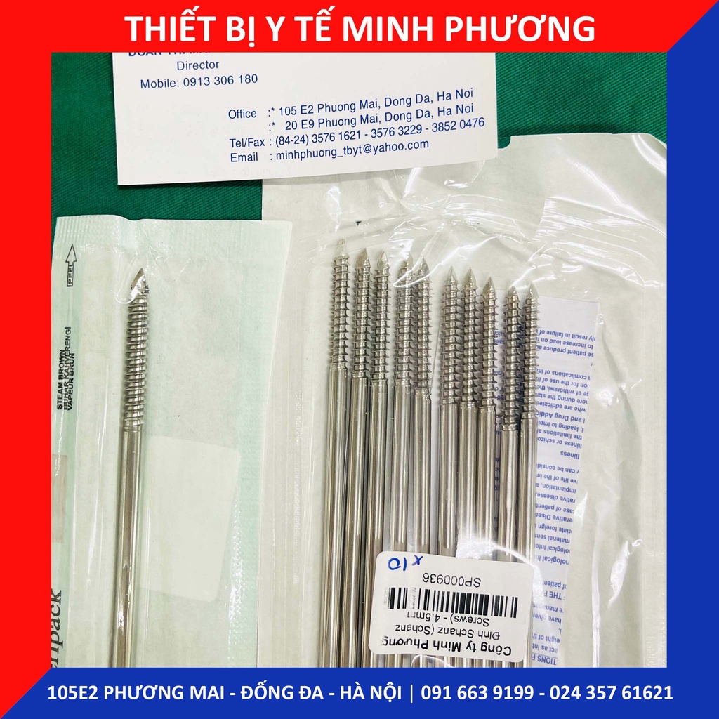 Đinh Schanz (Schanz Screws) các cỡ