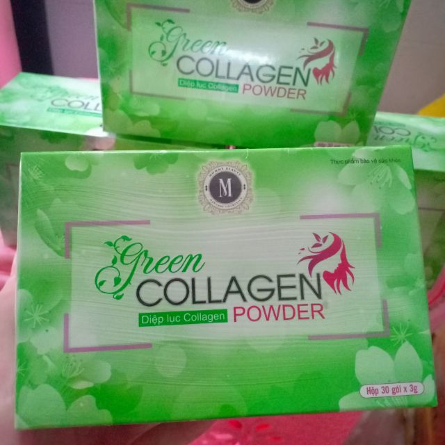 Diệp lục Collagen chính hãng ( 30goi)