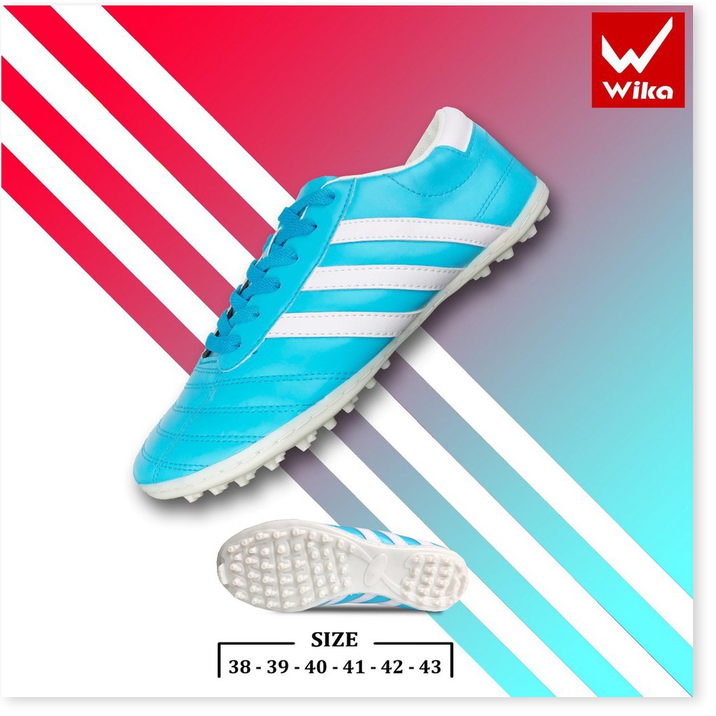 Giày đá bóng đá banh 3 Sọc ct3 Wika cao cấp