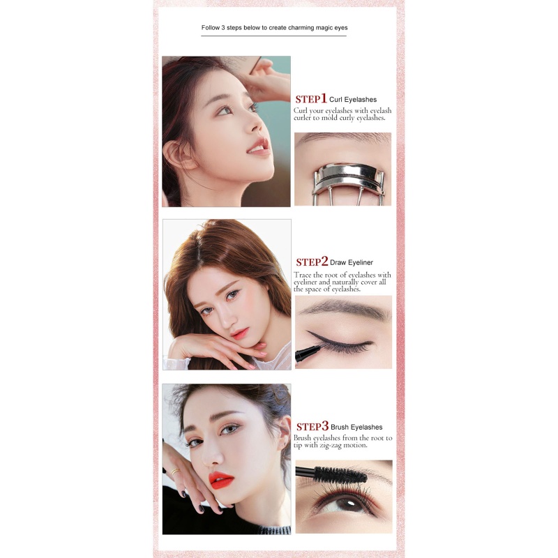 Mascara 4D Làm Dày Và Dài Mi Chống Thấm Nước Thương Hiệu brroa