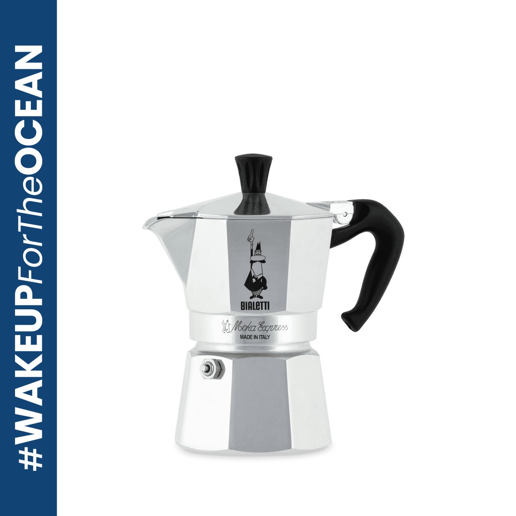 [Chính hãng] Ấm pha cà phê Moka express 2 cups - 4 cups - 6 cups – Bialetti