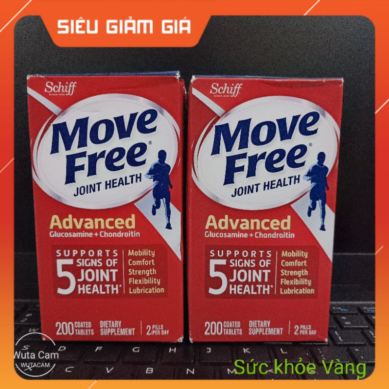Viên Uống Hỗ trợ xương khớp SCHIFF move free joint Helth Advanced