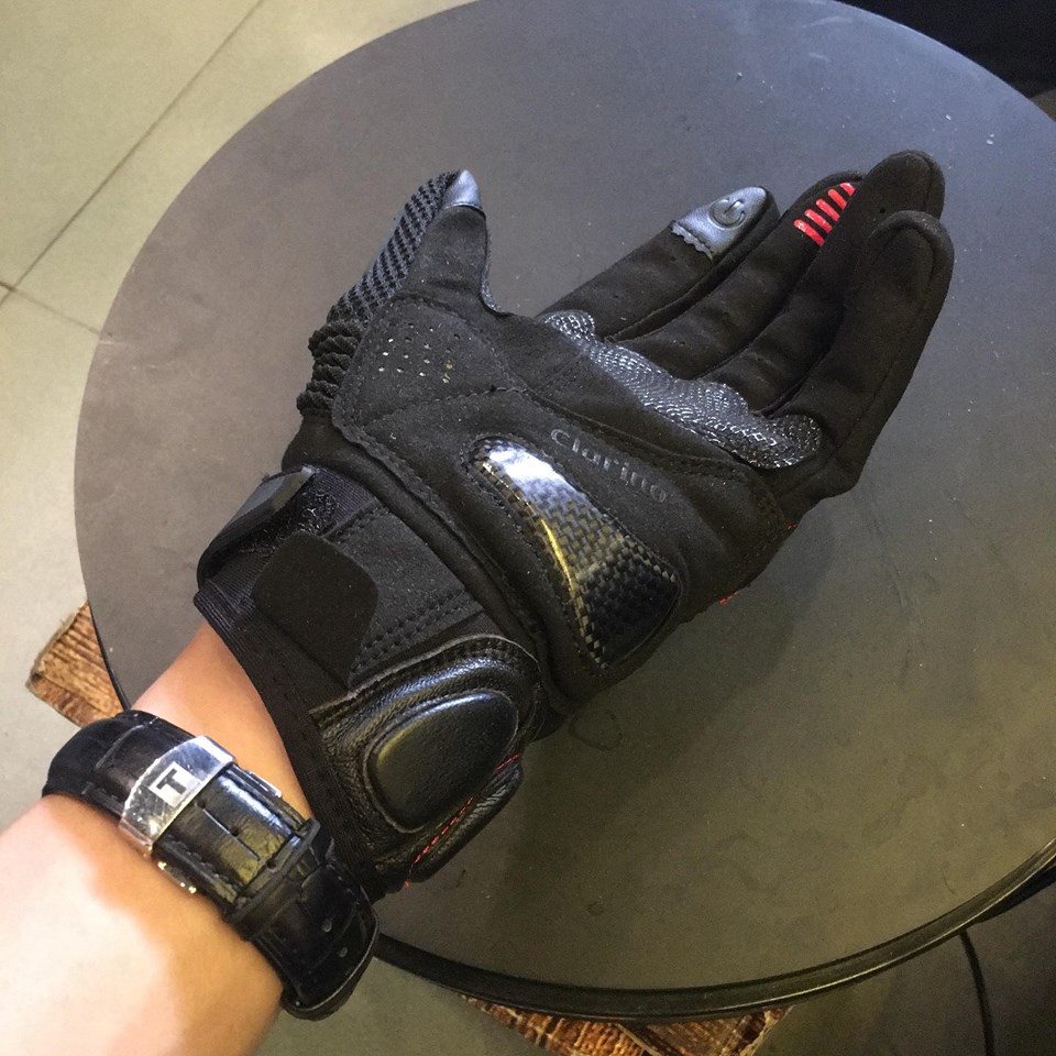 Găng tay moto bảo hộ cao cấp dài ngón KOMINE 167