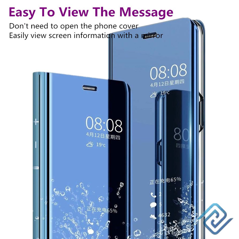 Bao da điện thoại mặt kính mạ điện cho Samsung Galaxy S8 / S8 Plus / S7 / S7 Edge / S6 / S6 Edge / S6 Edge Plus