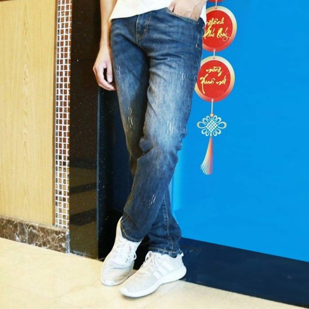 Quần Jean Nam Cao Cấp VNXK VERATINO Quần Bò Nam Đẹp Vải Không Phai | BigBuy360 - bigbuy360.vn