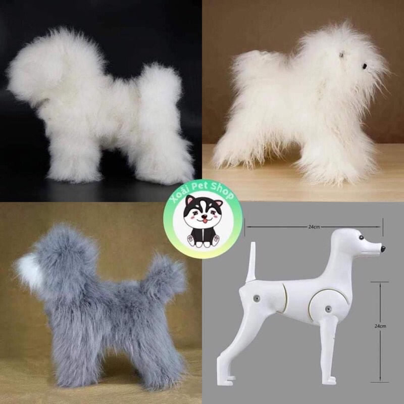 Lông Chó Giả Tập Cắt.