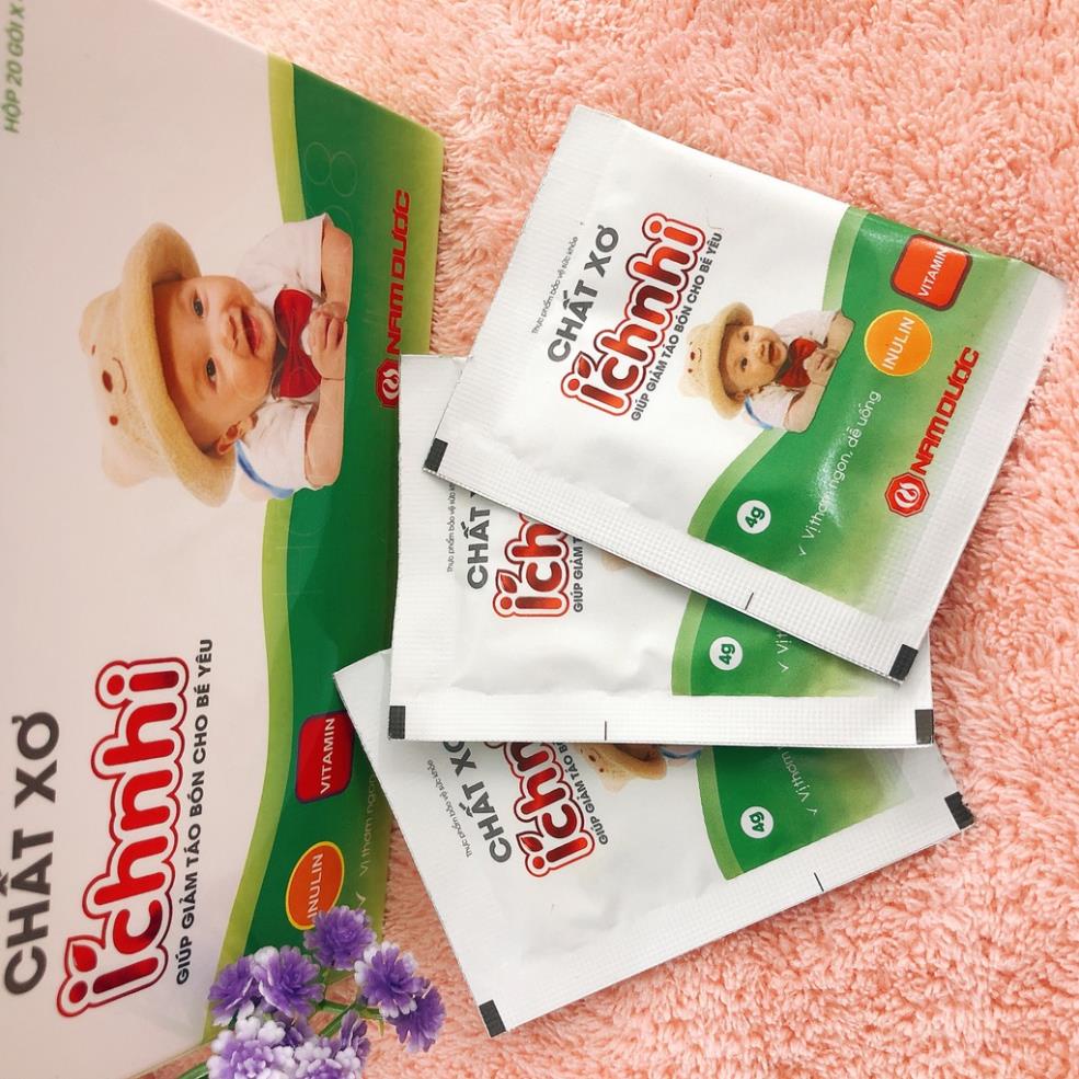 Cốm chất xơ tự nhiên ích nhi - cốm tiêu giảm táo bón cho bé - đầy hơi - chướng bụng - khó tiêu