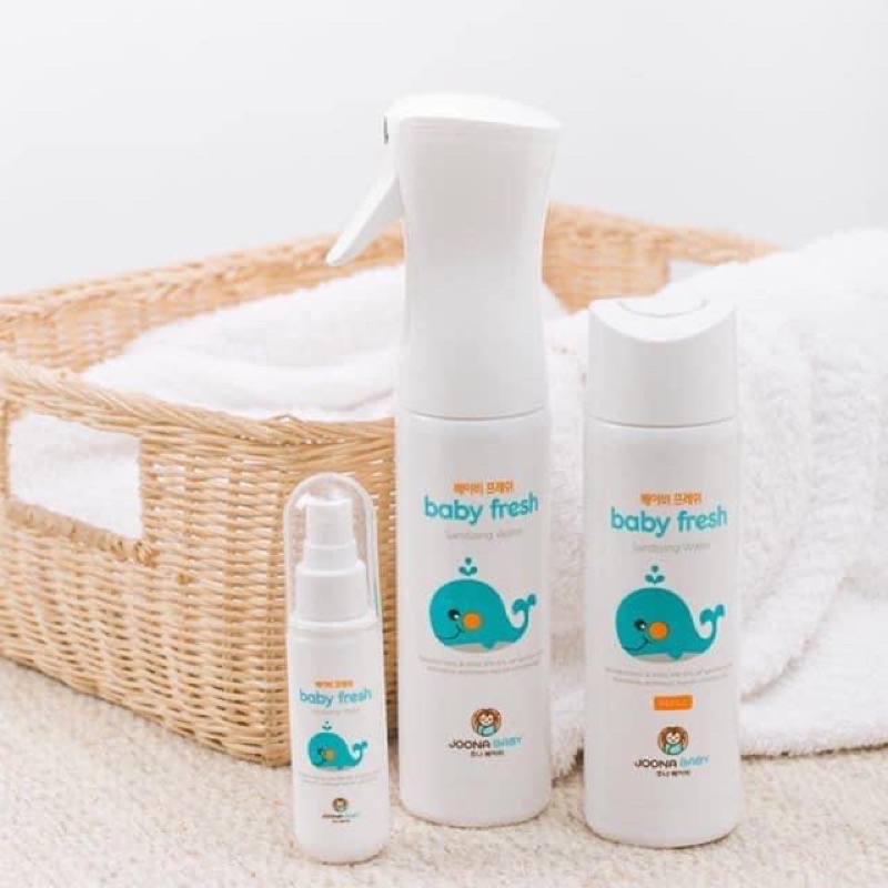 Bình xịt diệt khuẩn Baby Fresh JOONA BABY khử mùi an toàn cho bé