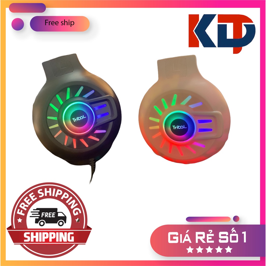 tai nghe triball 7.1 cổng USB mic chống ồn gaming bảo hành 12 tháng
