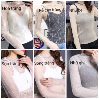 Áo ren lưới