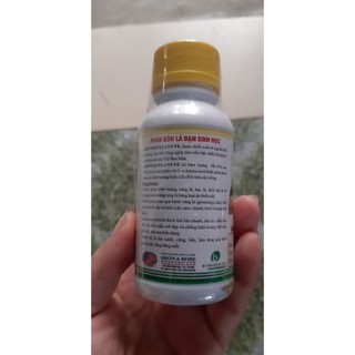 Phân bón bổ sung sắt Amino Fe chai 100ml