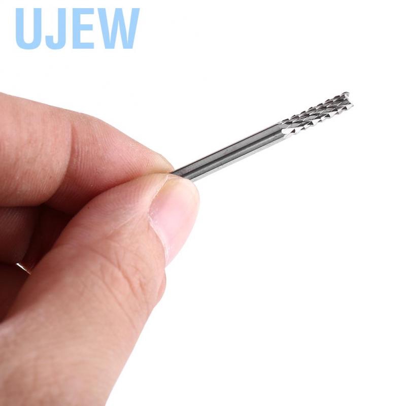 Bộ 10 mũi khoan cắt điêu khắc đầu bằng tungsten carbide 1.0 1.5 2.0 2.5 3.0mm hiện đại
