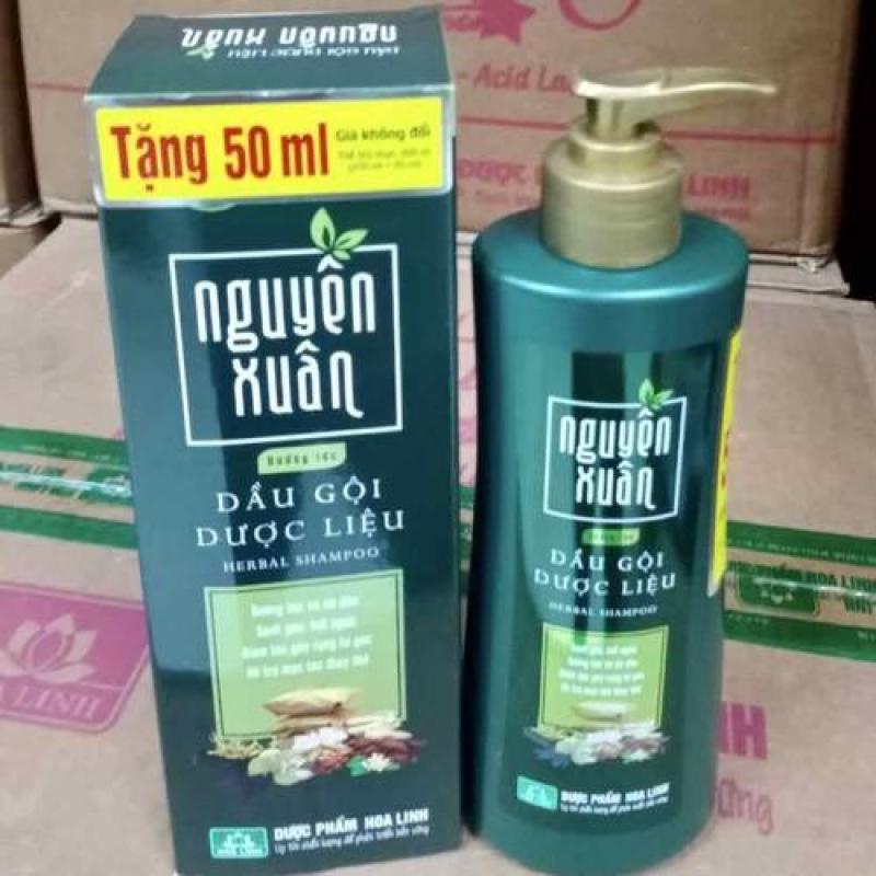 Dầu gội dược liệu Nguyên Xuân dưỡng tóc 450ml - Tặng thêm 50ml giá không đổi Siêu tiết kiệm- Dầu Xả Nguyên Xuân