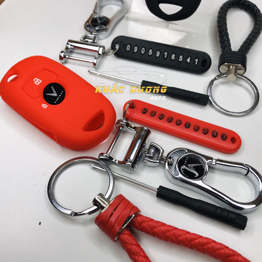 Bọc silicon chìa khoá Vinfast Fadil xinh xắn