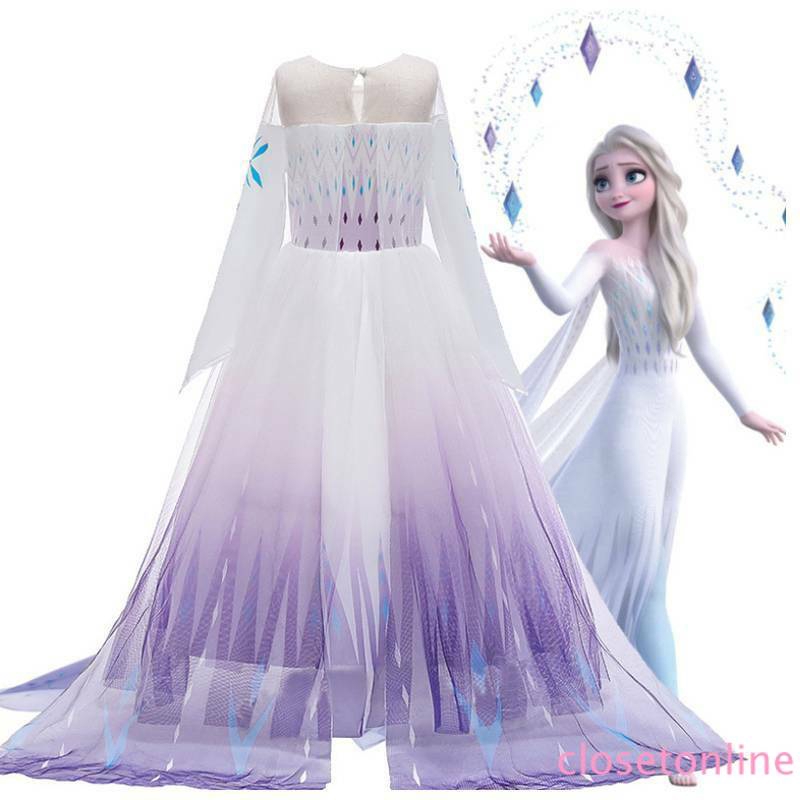 Đầm Hóa Trang Công Chúa Anna Trong Phim Frozen Cho Bé Gái