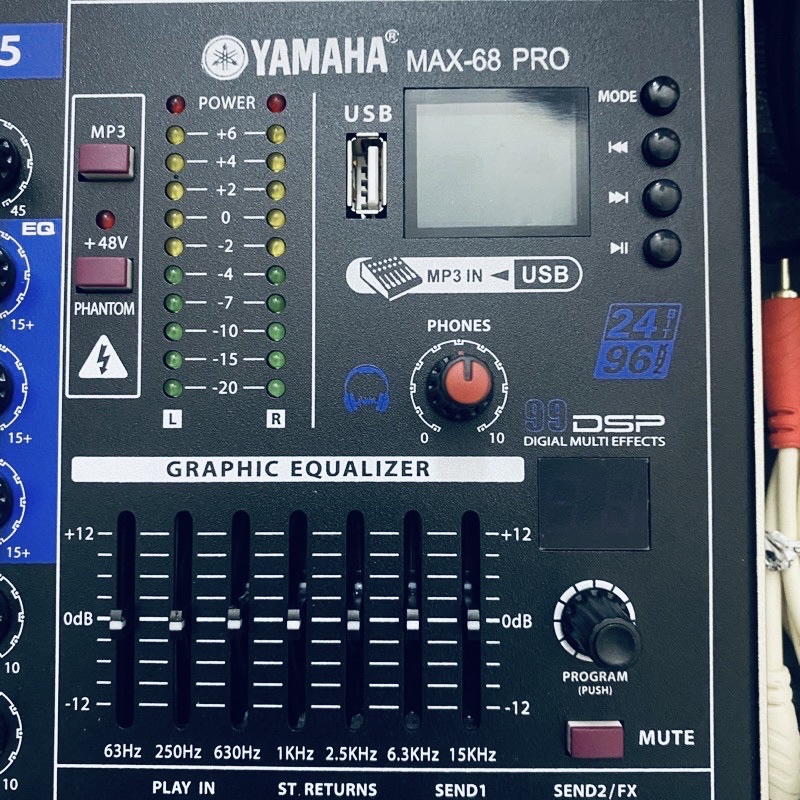 ✅Bàn trộn Mixer♻️YAMAHA MAX 68 PRO BẢN MỚI NHẤTⓂ️BẢO HÀNH 1 NĂM