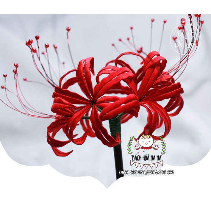 DIY / Bộ Kit Bạn tự làm Hoa cuốn chỉ- Triền hoa cuốn chỉ - Trâm cài cổ trang- làm hoa quấn chỉ handmade - Bách hóa na na