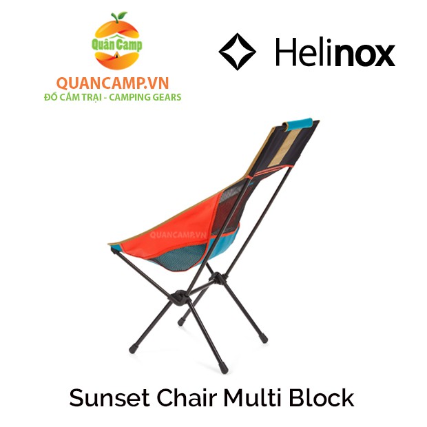 Ghế dã ngoại xếp gọn Helinox Sunset Chair Multi Block