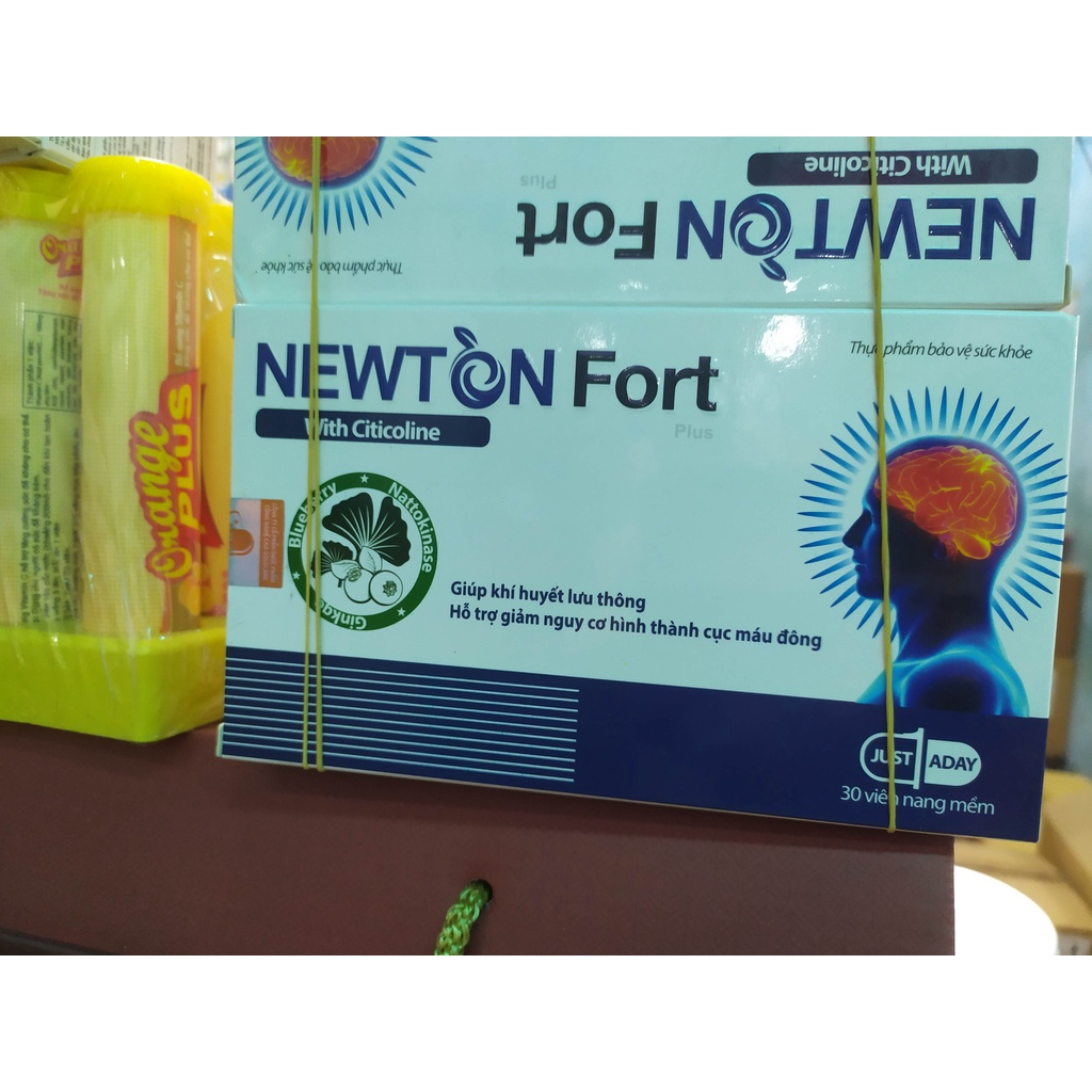 Newton forte Tăng cường lưu thông máu và bổ não, hoạt huyết dưỡng não