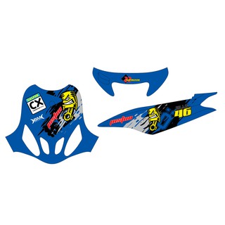 Tem Rời Mio 110 - Tem 3 Lớp Chất Lượng - Tặng Logo - Ver 4