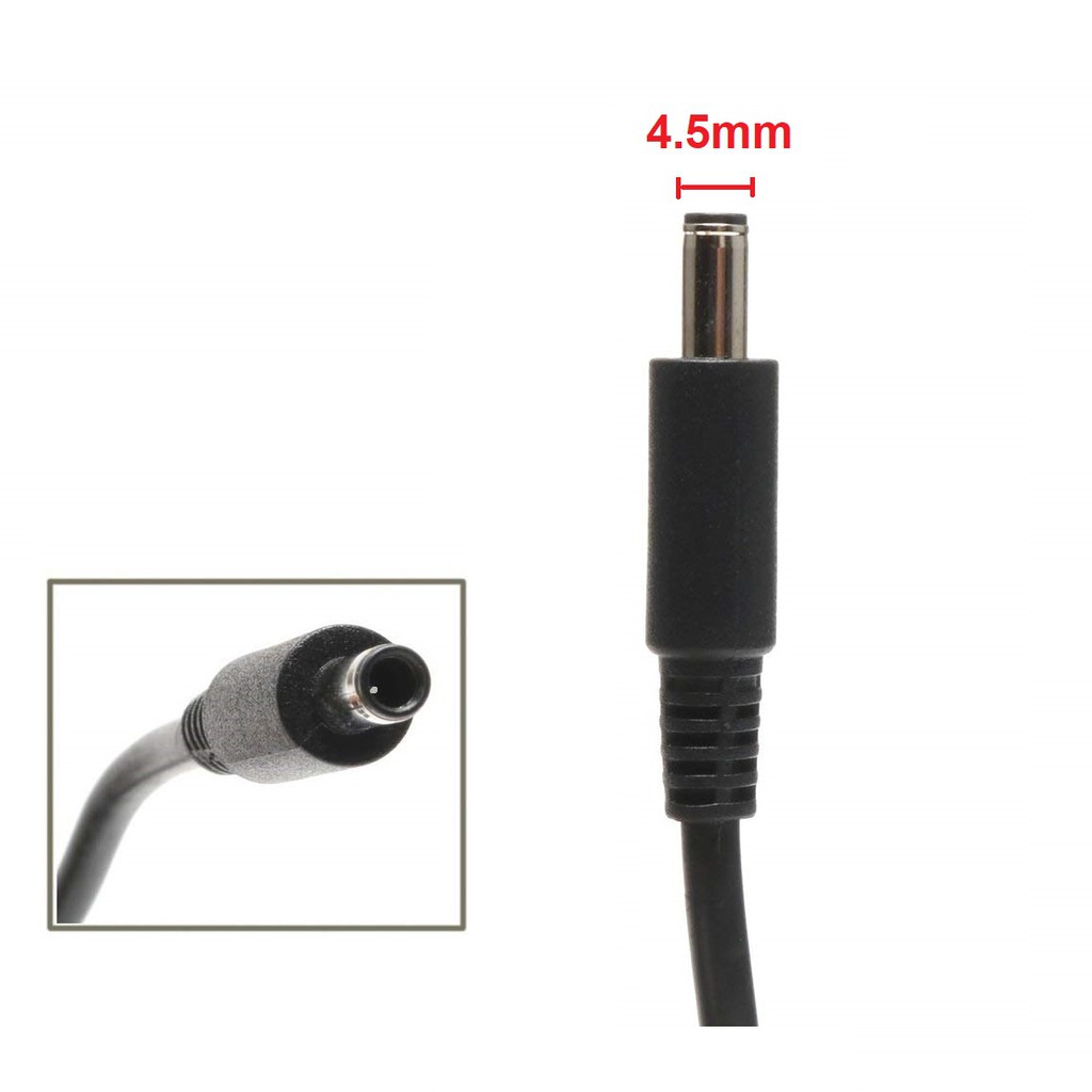 Adapter Sạc Laptop Dell 19.5V 3.34A Đầu Tròn Nhỏ Kim Giữa - GrabExpress Tp.HCM