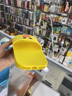 Ốp Su gấu hình dép IPhone 6Plus/7/8Plus