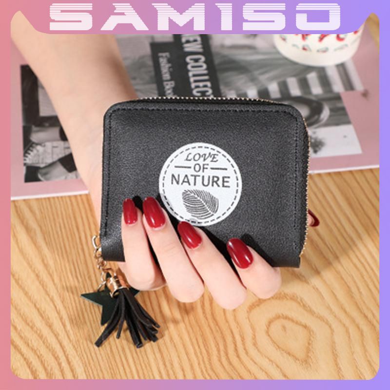 Ví nữ ngắn đẹp cầm tay mini nhỏ gọn bỏ túi nhiều ngăn dễ thương NG27 | BigBuy360 - bigbuy360.vn