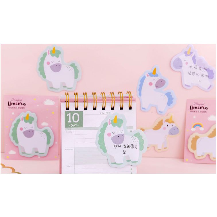 Note ghi chú Unicorn nguồn hàng buôn sỉ