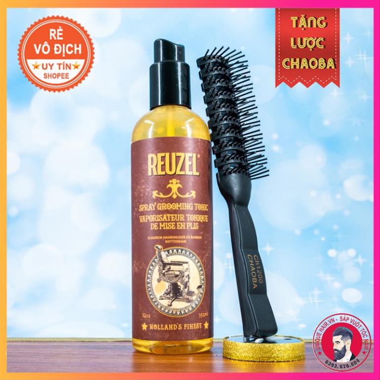 [CHÍNH HÃNG STORE HÀ NỘI] Dưỡng Tạo Phồng Reuzel Grooming Tonic 100ml và 350ml - Nhập Khẩu Hà Lan 2020 + Quà Tặng