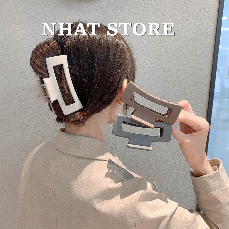 Kẹp tóc càng cua Hàn Quốc, Kẹp tóc cỡ lớn cho nữ Nhat store