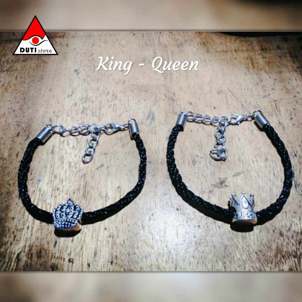 Vòng tay Cặp Đôi King Queen DutiOS VTY001 cho tình yêu đẹp