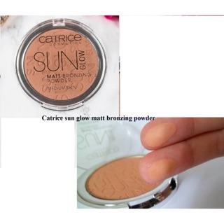 Phấn tạo khối Catrice sun glow matt