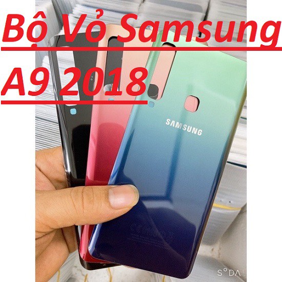 Mã Giảm ELFLASH8 20K Đơn 50K 🌟 Hàng Chính Hãng 🌟 Bộ Vỏ Nắp Lưng Vỏ Samsung A9 2018 Zin New